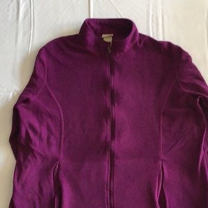 Llbean fitness fleece so XL